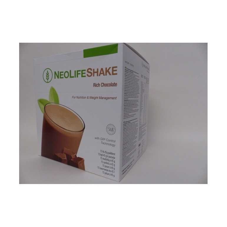 NeoLife Shake, Protein Shake, Rich chocolate