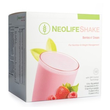 NeoLife Shake, Protein Shake,Berries'n Cream