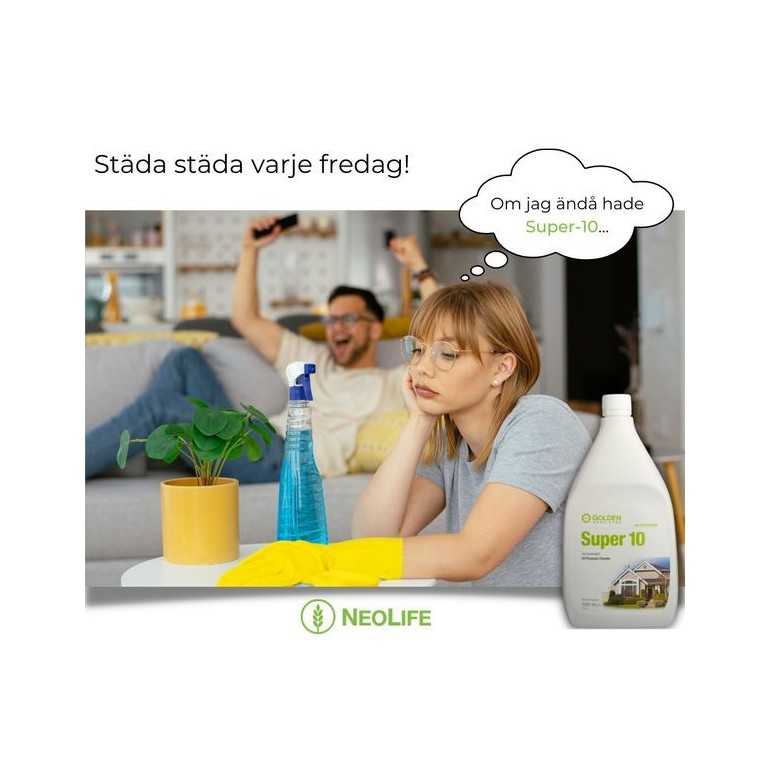 Skapa en ren och fräsch miljö för din familj med  Super 10.