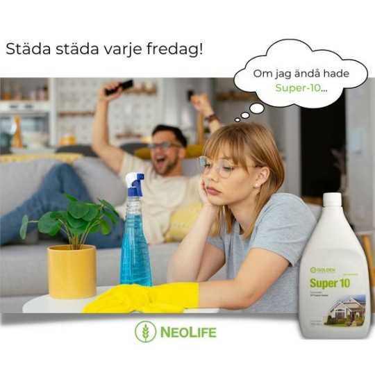 Skapa en ren och fräsch miljö för din familj med  Super 10.