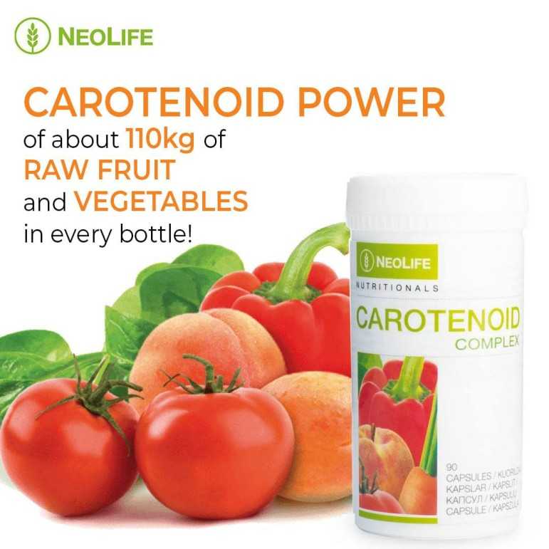 Carotenoid Complex som höjer immunförsvaret.