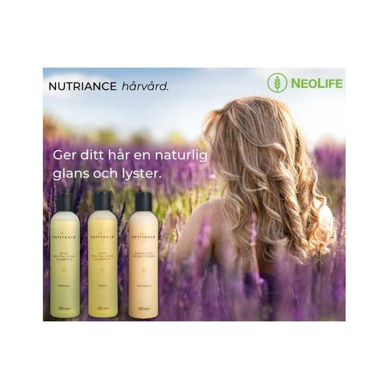 Balsam, Enriching Conditioner ger frisk lyster och ett fylligare hår.